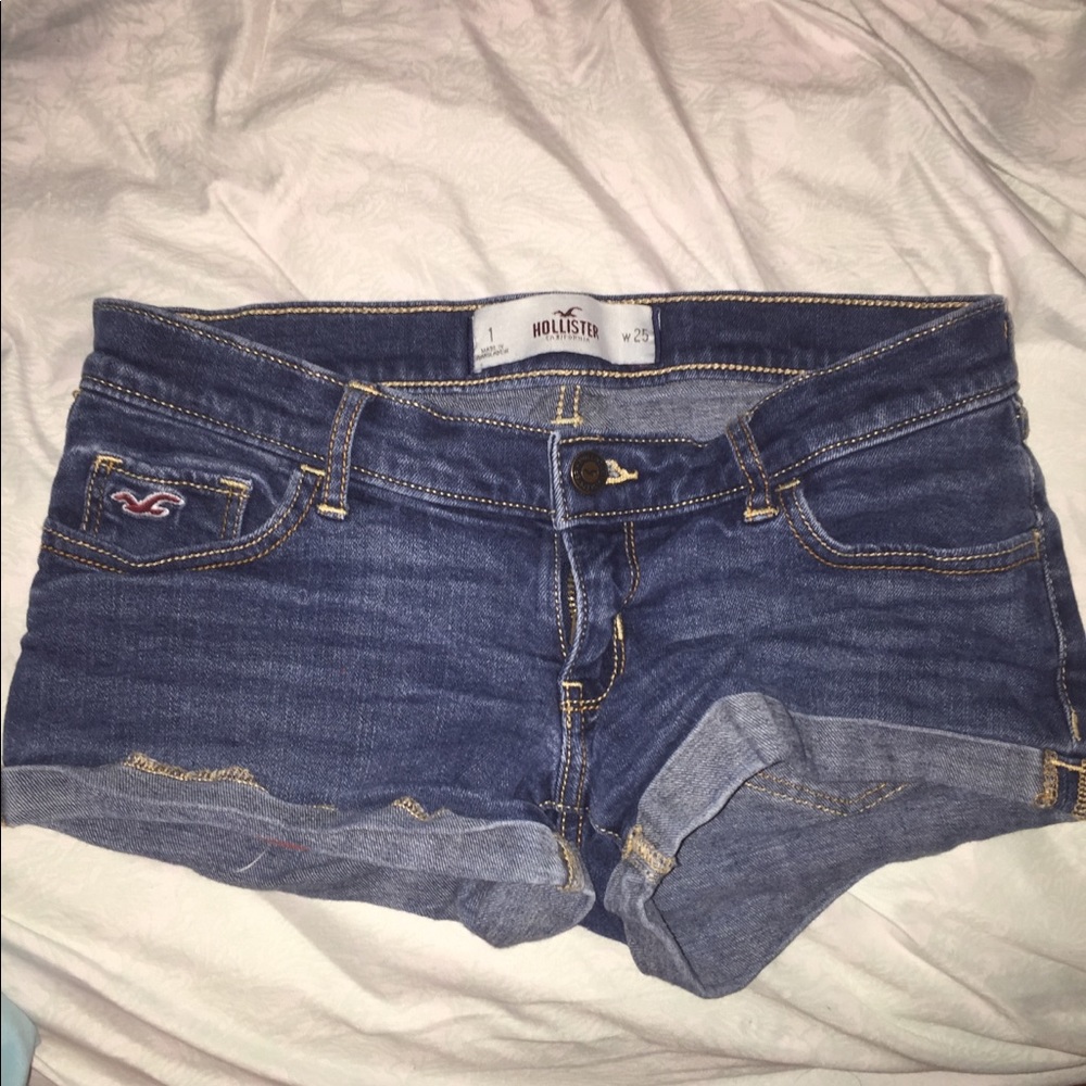 Hollister denim shorts